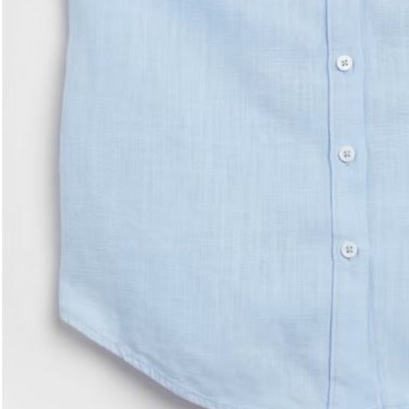 MELANIE LYNE: Tie Front Button Down Shirt - indigo blue - Picture 8 of 10